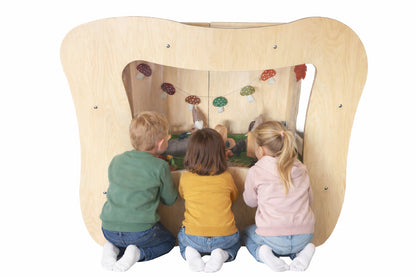 Organisch gevormde Thema-kijkkast, decor