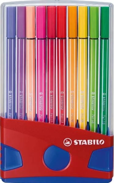 20 Stabilo pennen