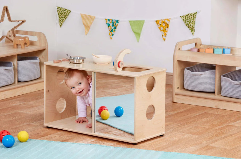 Toddler activity kitchen