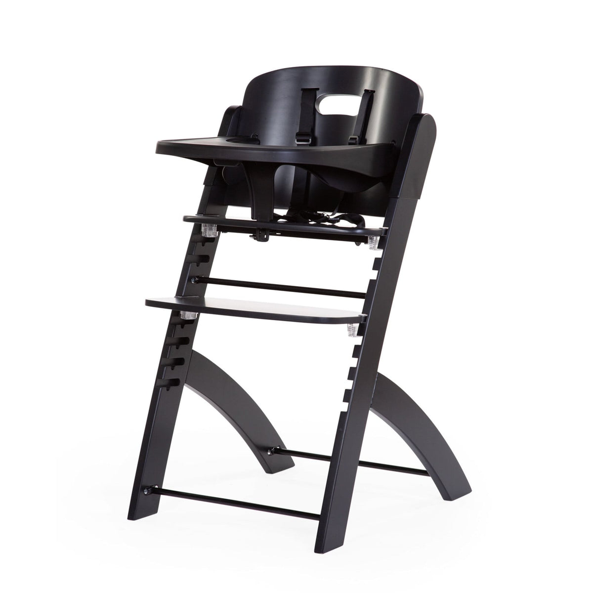 Evosit high chair including tray