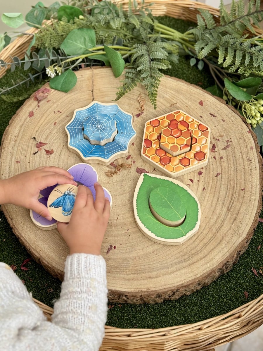 Puzzle: Which insects are hiding in the garden?