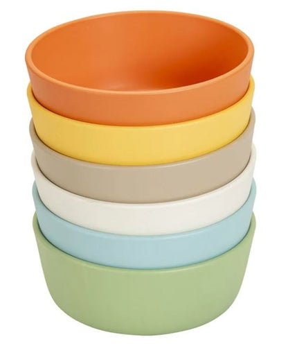 # Bioplastic - Bowls - Set of 6 - Sustainable