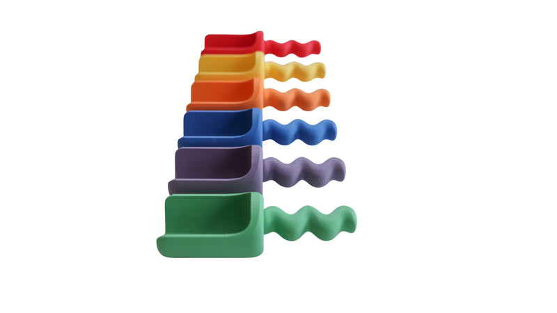 # Grennn Speelschepjes Waves XL Regenboog, 6 stuks