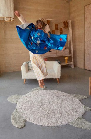 Tortoise blanket, handmade and washable