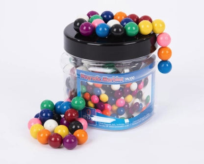 Tickit Magnetic Marbles, 100 Pieces