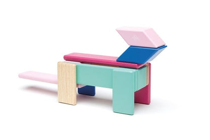 Tegu magnetic block set 130-piece + 60 wheels