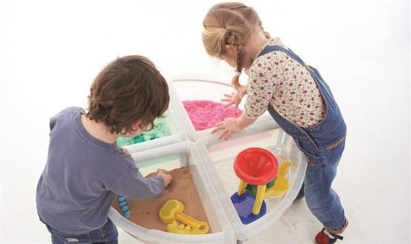 Tickit discovery tubs transparent, set of 4