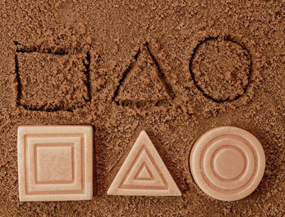 Sensory play stones, Tactile shapes