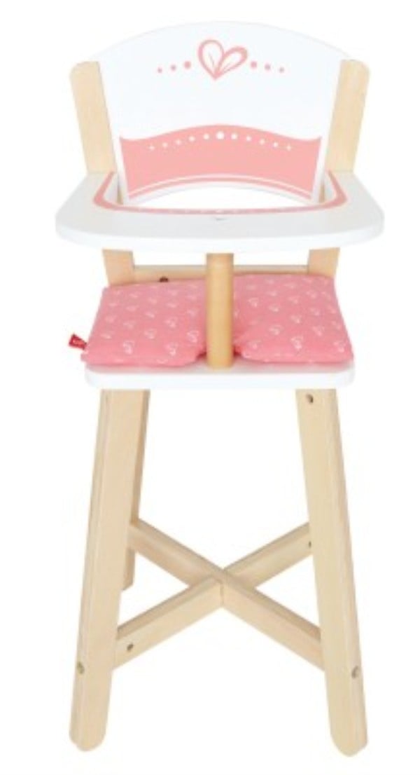 High chair dolls' corner