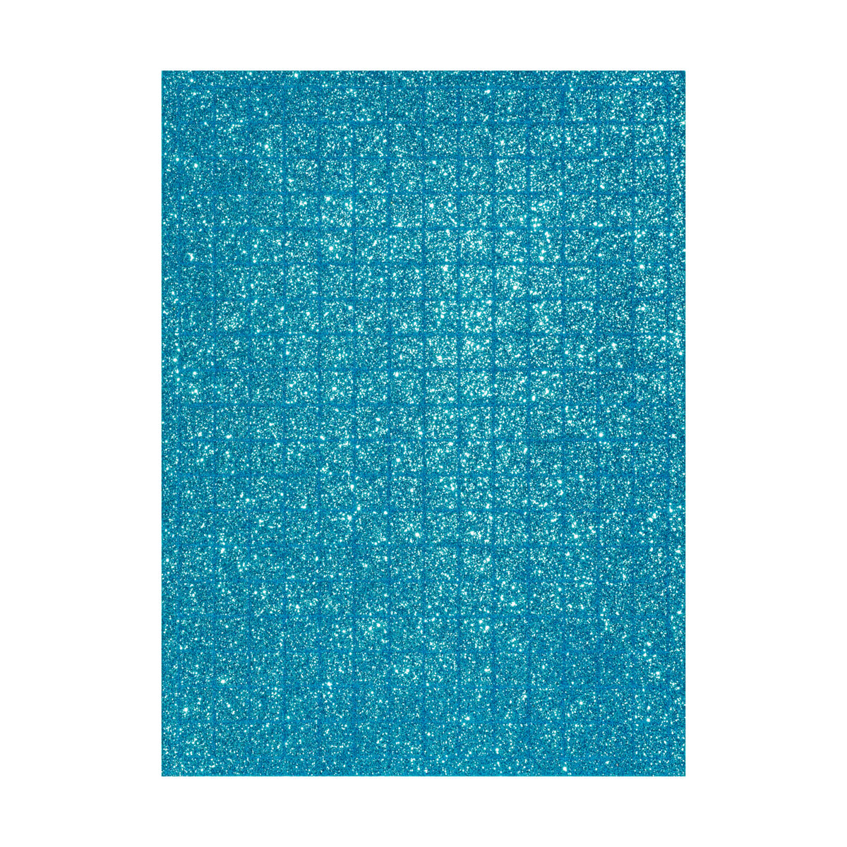 Craft Foam Mosaic Glitter, 15 x 20 cm, 6 sheets, 6 assorted colours.