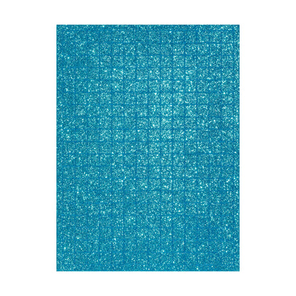 Craft Foam Mosaic Glitter, 15 x 20 cm, 6 sheets, 6 assorted colours.