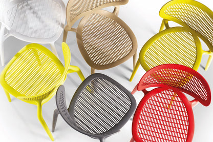 Stackable plastic chair Angel