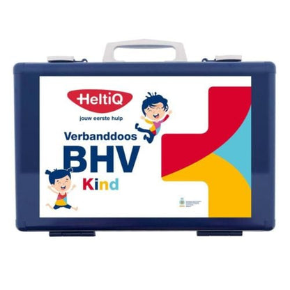 # Kinderverbanddoos BHV met wandhouder