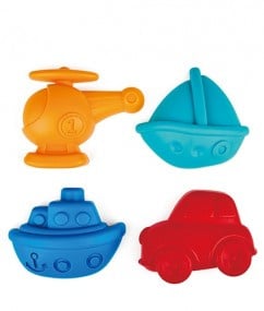 Sand molds transport, set of 4