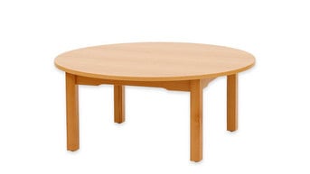 Wooden round table, 100 cm diameter