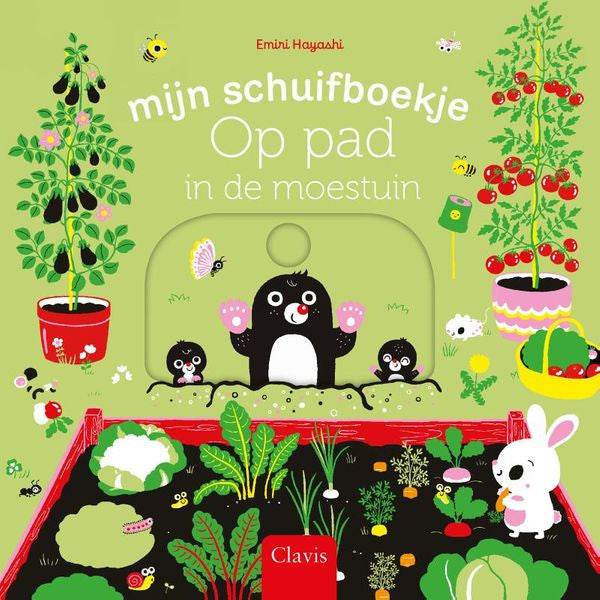 # Mijn schuifboekje Op pad in de moestuin