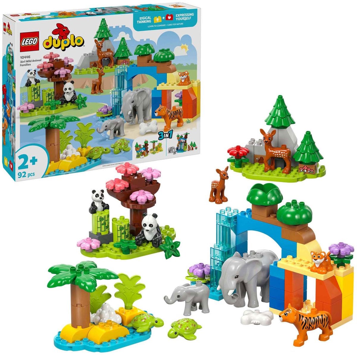 # LEGO DUPLO Wild Animals of the World 3-in-1