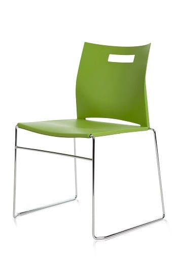 Sleigh chair Como