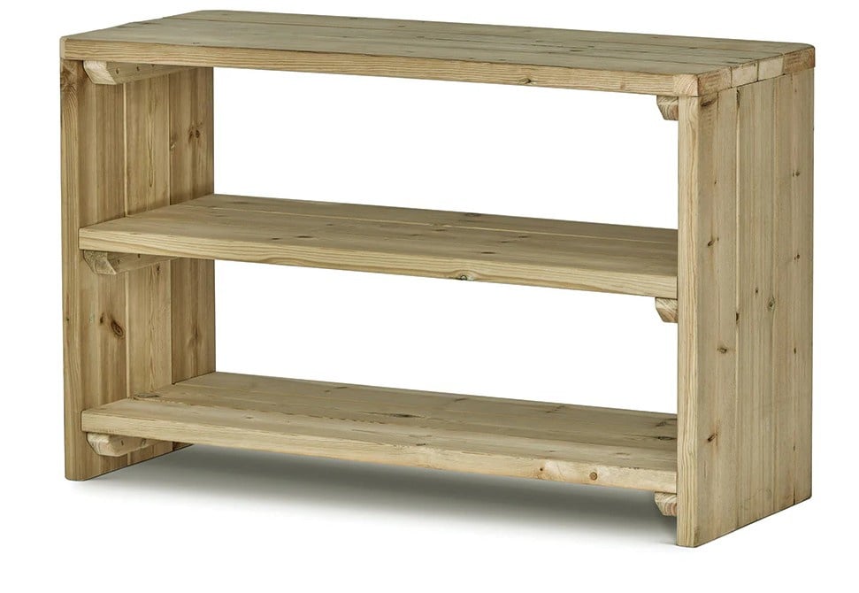 Outdoor storage unit various heights