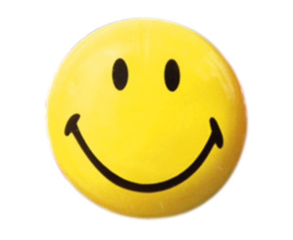 Smiley magnets, 6 pieces