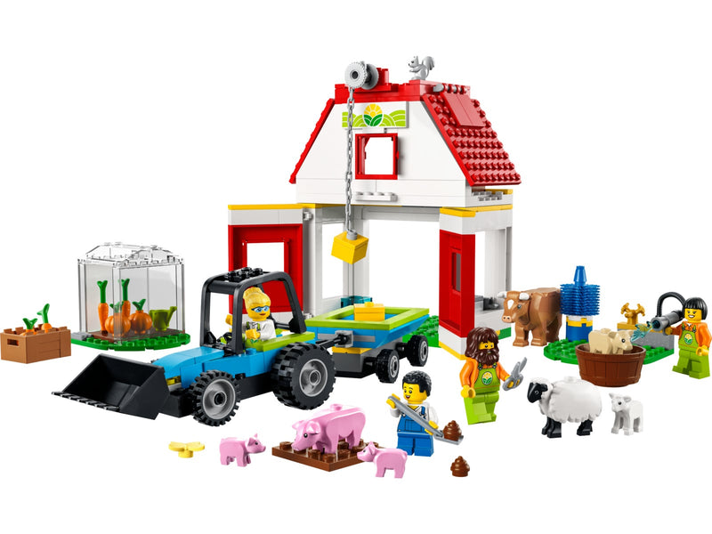 # Lego City Farm Barn & Farm Animals, 230 pieces