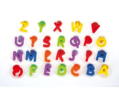 Giant stamps capital letters