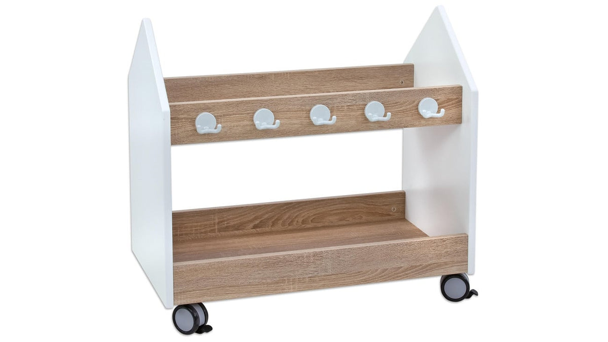 # Educasa Mobile Wardrobe/Bag Trolley Small
