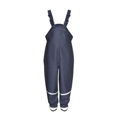 Rain dungarees / bib and brace fleece lined