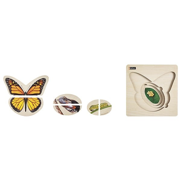 Wooden puzzle, A butterfly