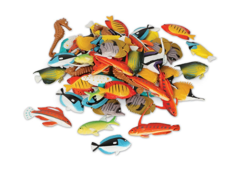 Colored fish, 60 pieces