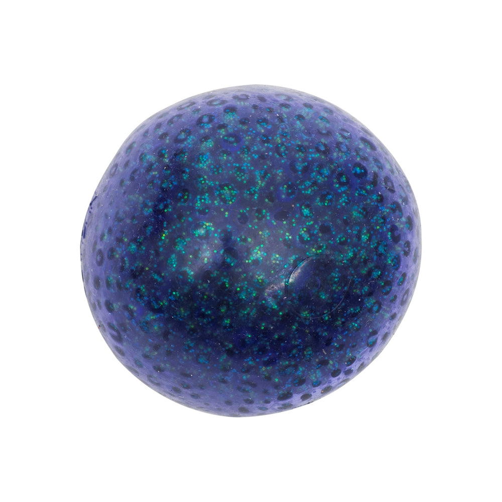 Set van 2 sensorische knijpbare glitterballen (blauw/groen)
