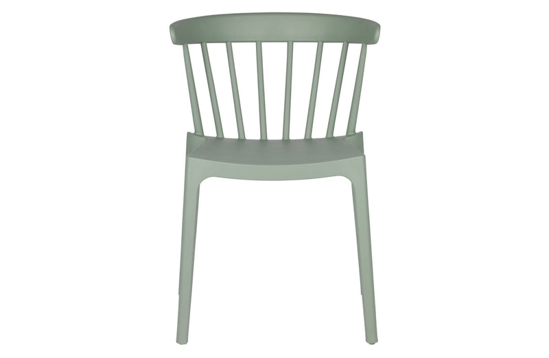 # Blitz plastic spindle chair, set of 2