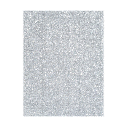 Craft Foam Mosaic Glitter, 15 x 20 cm, 6 sheets, 6 assorted colours.
