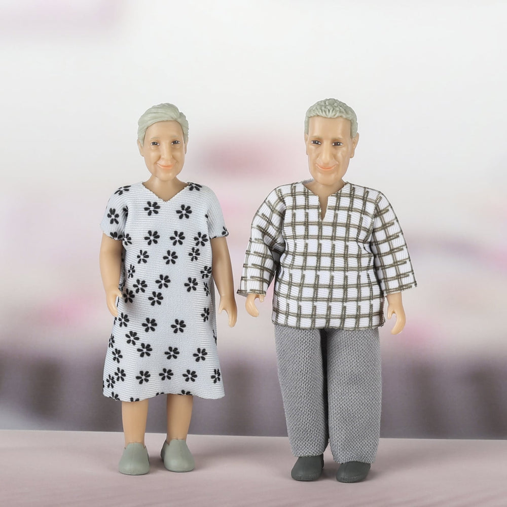 Poppenhuis beweegbare poppen-set, 15-delig