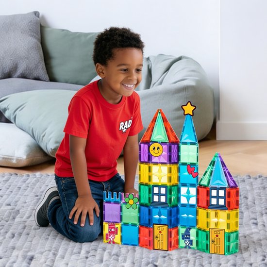 Coblo Magnetic Tiles Promopack 100 toppers + 20 icoon toppers