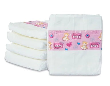 New Born Baby Poppenluiers, 5 stuks
