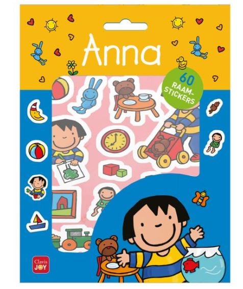 Anna raamstickers, 60 stuks