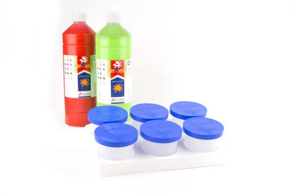Creall antiknoeipotten 6 x 125 ml met houder