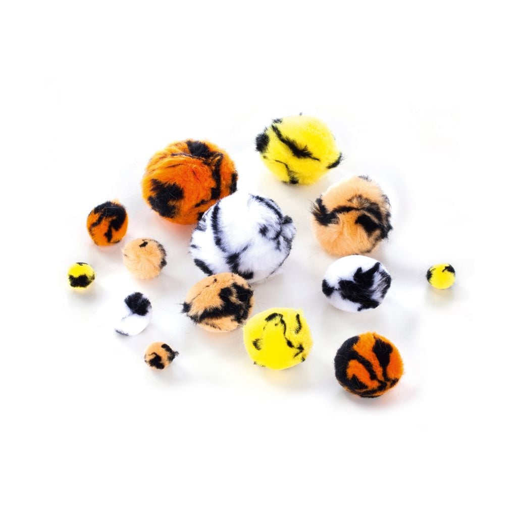 Pompons, dierendessins