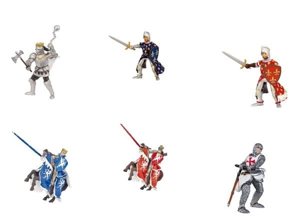Play figures Knights 6 pcs. ass.