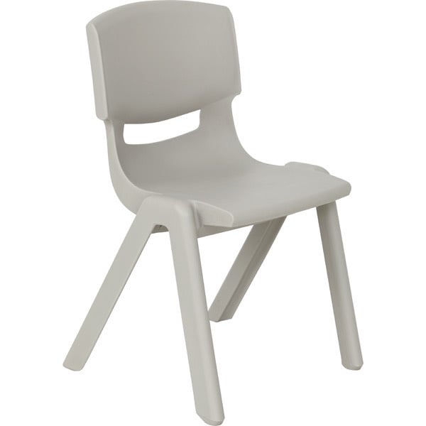 # Stapelbare kunststof stoel Jill, zithoogte 30 cm