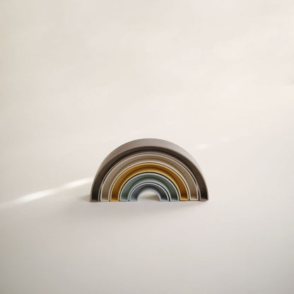 Mushie Rainbow Stacker - Hillside