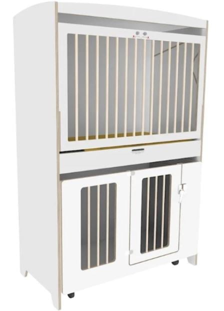 # High sleeper Top-line with tilt gate and self-closing lock