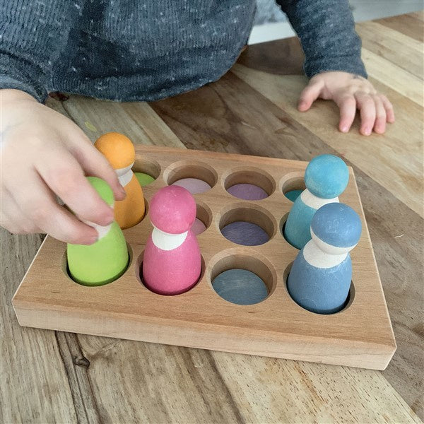 Grimms sorteerbord pastelkleuren