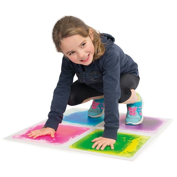Sensory floor tiles, set of 4