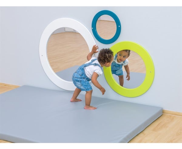 # EduCasa mirror round white 759067