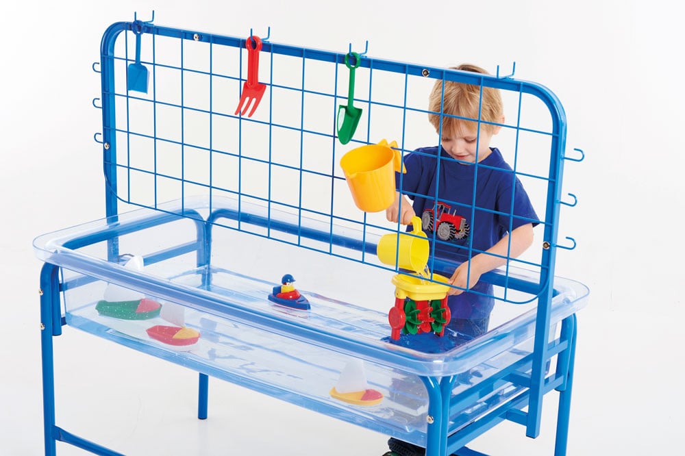 Tickit Transparent Sand and Water Table Rectangular, Incl. Frame