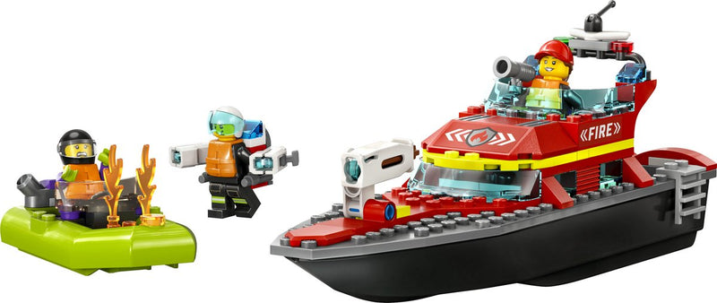 # Lego City Reddingsboot Brandweer