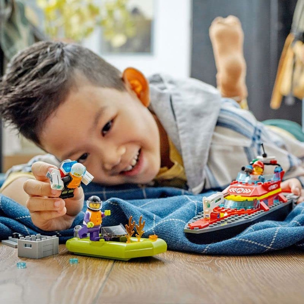 # Lego City Reddingsboot Brandweer