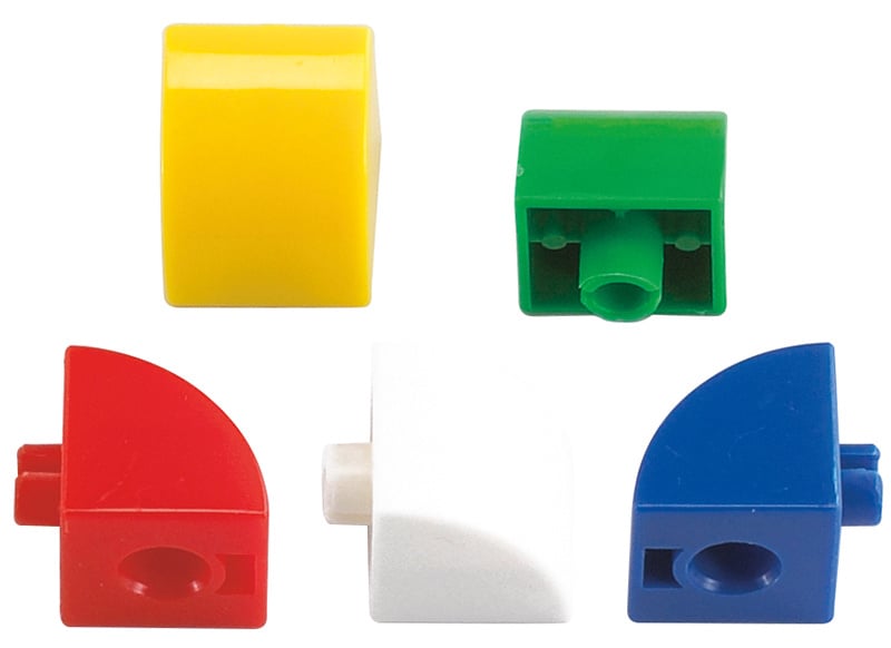 Interlocking blocks, 400 pieces